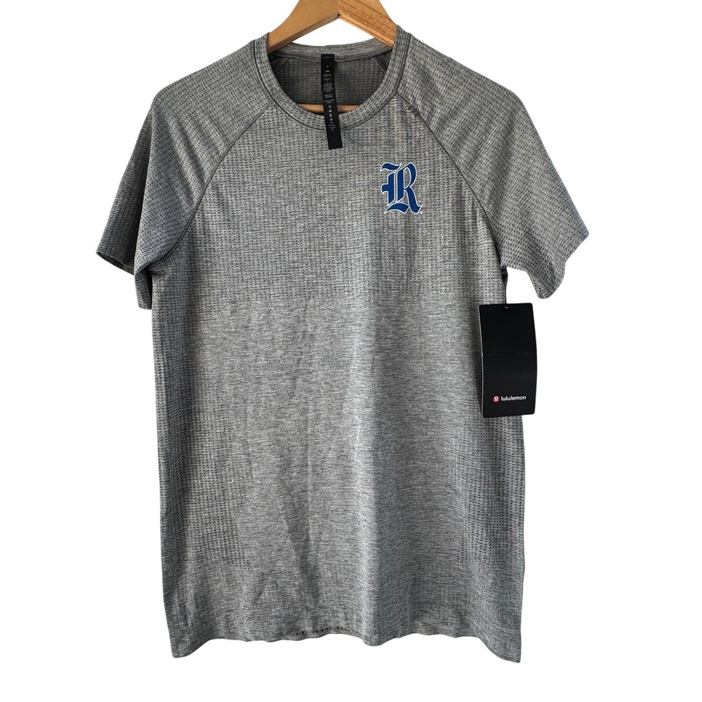Lululemon Metal Vent Tech T-Shirt Rice University Owls Logo Men's Size Small New